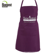 Logo Print Durable Twill Fabric Kitchen Cooking Tc Cotton Apron